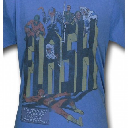Flash Six Villains Junk Food T-Shirt