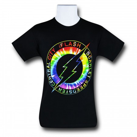 Flash Tie Dye Symbol T-Shirt