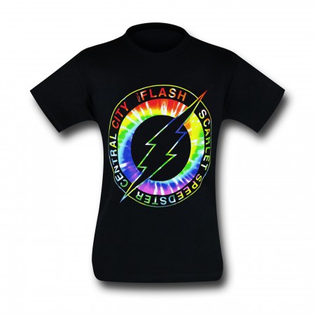 Flash Tie Dye Symbol T-Shirt