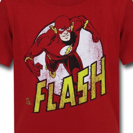 Flash Distressed Run Kids T-Shirt