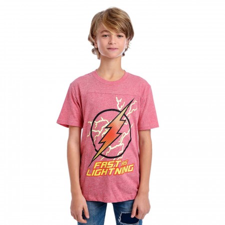 Flash Fast As Lightning Kids T-Shirt
