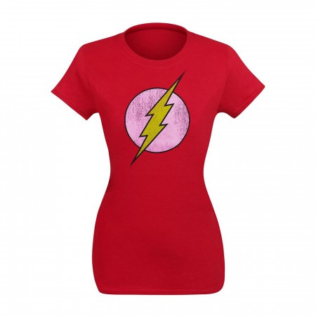 Flash Distressed Symbol Factory Second Women's T-Shirt