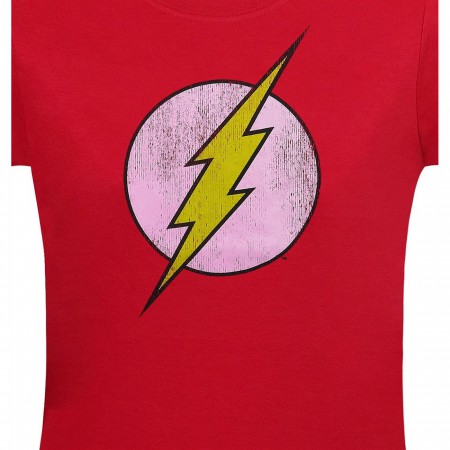 Flash Distressed Symbol Factory Second Women's T-Shirt