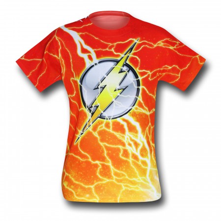 Flash Lightning Symbol Sublimated T-Shirt