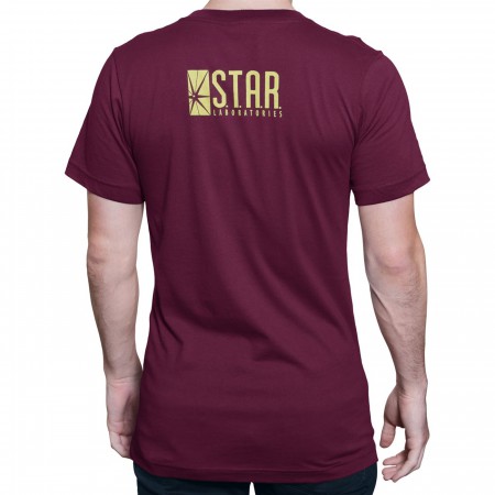 Flash TV Series Symbol Star Labs Men's T-Shirt