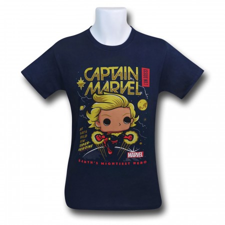 Funko Captain Marvel Men's T-Shirt