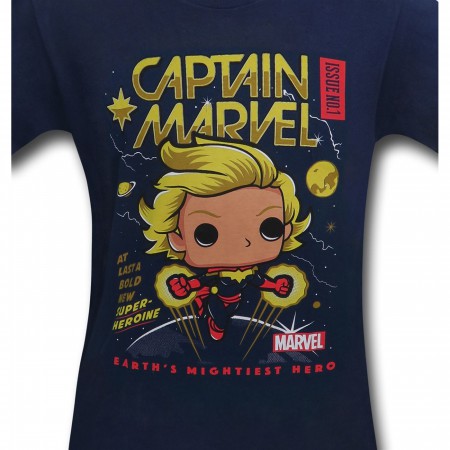 Funko Captain Marvel Men's T-Shirt