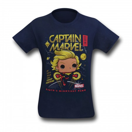 Funko Captain Marvel Men's T-Shirt