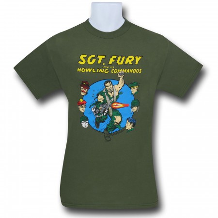 Sgt. Nick Fury Howling Commandos T-Shirt