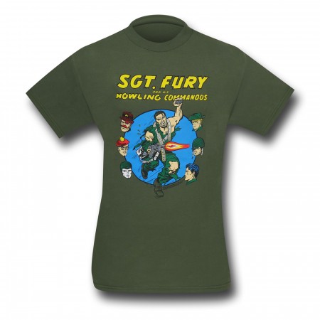 Sgt. Nick Fury Howling Commandos T-Shirt