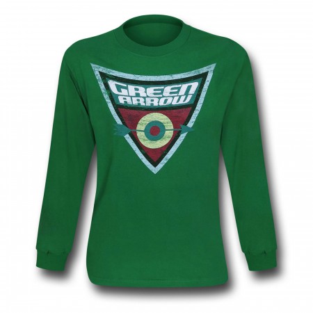 Green Arrow Brave & Bold Symbol Long Sleeve T-Shirt