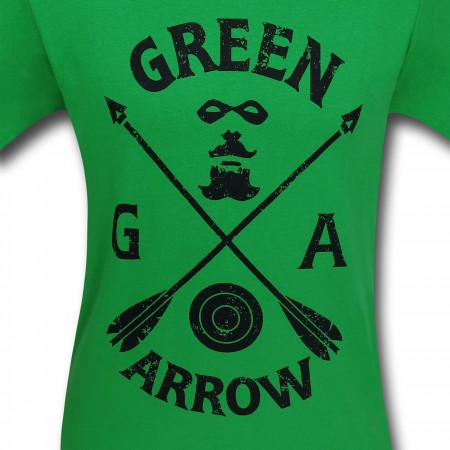 Green Arrow Crossed Arrows T-Shirt