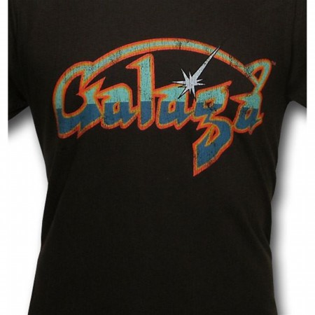 Galaga Distressed 30 Single Logo T-Shirt