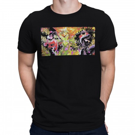 Gotham City Sirens Villainous Trio Men's T-Shirt