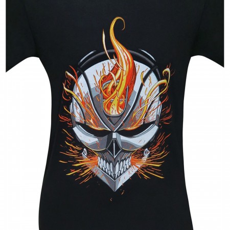 Ghost Rider Flaming Helmet Men's T-Shirt