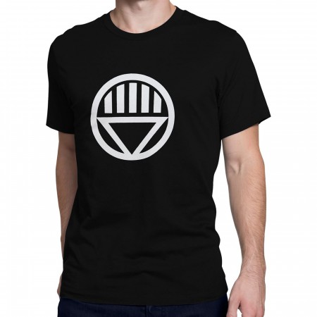 Black Lantern Big Symbol Black T-Shirt