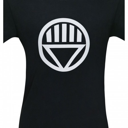 Black Lantern Big Symbol Black T-Shirt