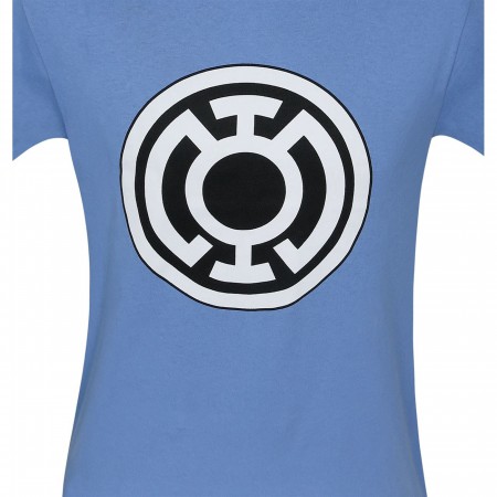 Blue Lantern Big Symbol Blue T-Shirt