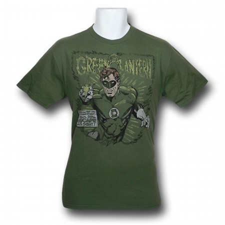 Green Lantern No Evil Shall Junk Food T-Shirt