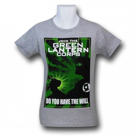 Green Lantern Join The Corps Propaganda T-Shirt