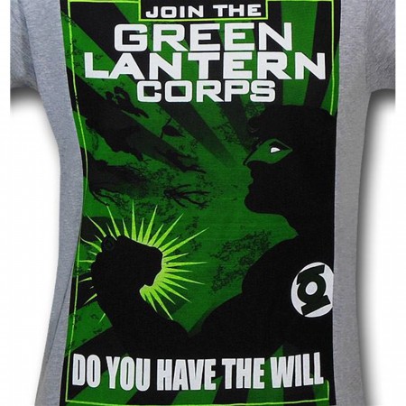 Green Lantern Join The Corps Propaganda T-Shirt