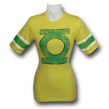 Green Lantern Jr Womens Athletic T-Shirt