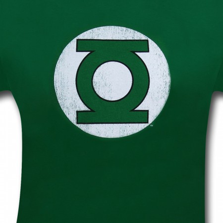 Green Lantern Kids Distressed Symbol T-Shirt