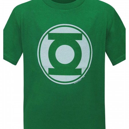 Green Lantern Modern Symbol Kids T-Shirt