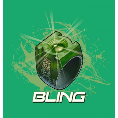Green Lantern Movie Power Ring Bling T-Shirt