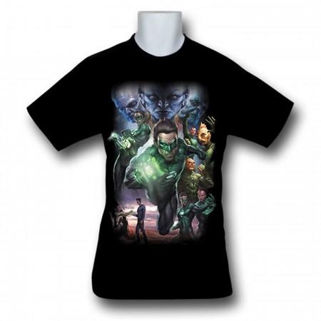 Green Lantern Movie Emerald Knight T-Shirt