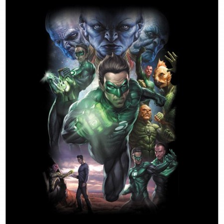 Green Lantern Movie Emerald Knight T-Shirt