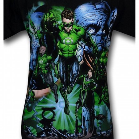 Green Lantern Movie Group T-Shirt