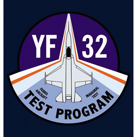 Green Lantern Movie YF-32 Test Program T-Shirt