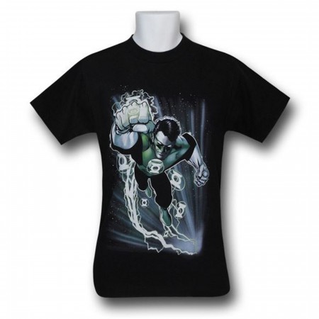 Green Lantern Flying Punch T-Shirt