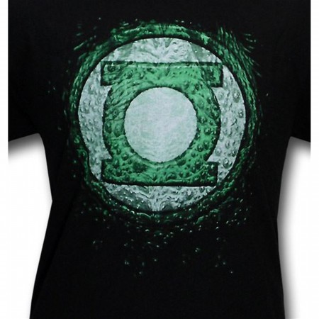 Green Lantern Rain Covered Symbol T-Shirt