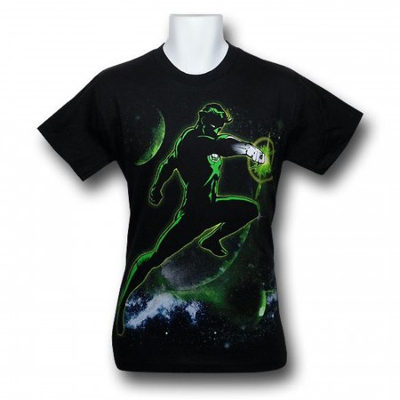Green Lantern Space Attack T-Shirt