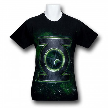 Green Lantern Oan Metal Symbol T-Shirt