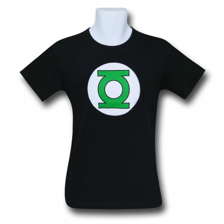 Green Lantern Symbol Black T-Shirt