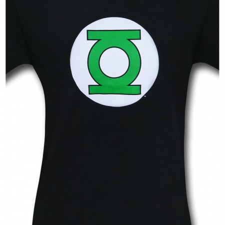 Green Lantern Symbol Black T-Shirt