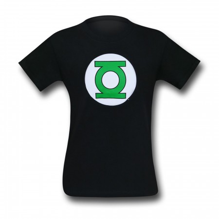 Green Lantern Symbol Black T-Shirt