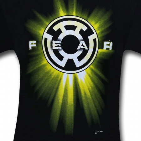 Green Lantern Yellow Fear Symbol T-Shirt