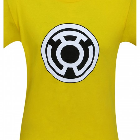 Sinestro Corps Big Symbol Yellow T-Shirt