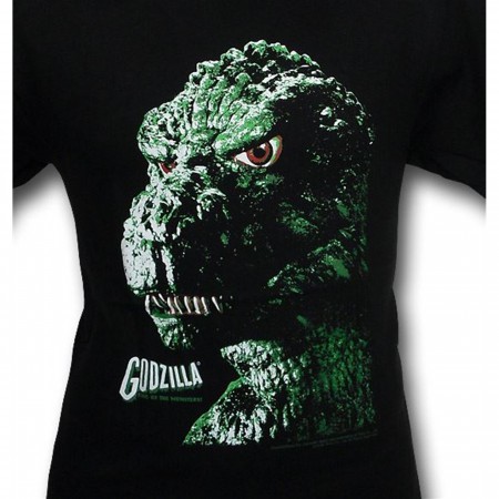 Godzilla Portrait Logo T-Shirt