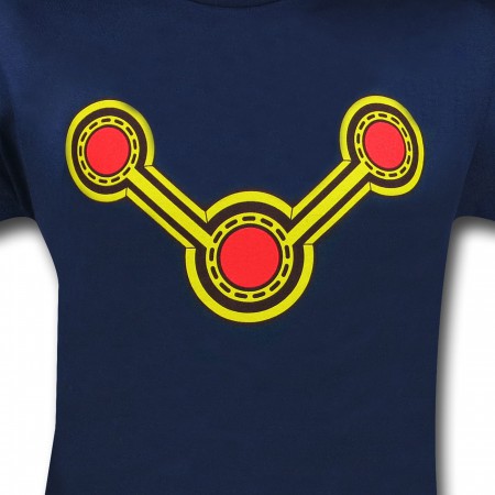 Guardians Nova Corps Symbol Blue 30 Single T-Shirt