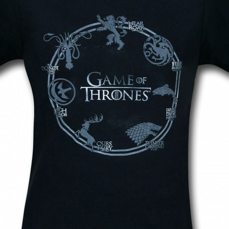 Game of Thrones Circle Logo T-Shirt