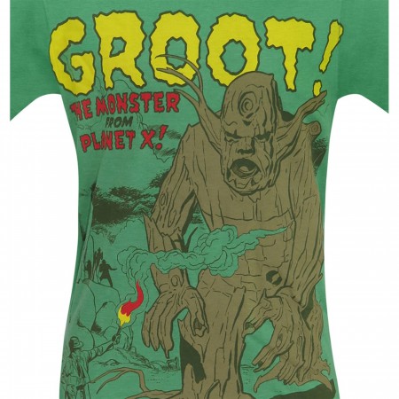 GOTG Groot The Monster From Planet X Men's T-Shirt