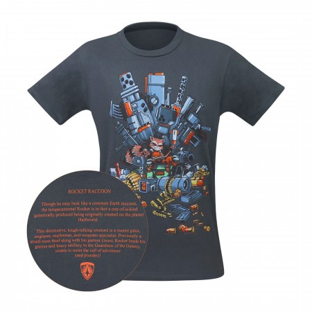 GOTG Rocket Raccoon Fully Loaded Bio T-Shirt