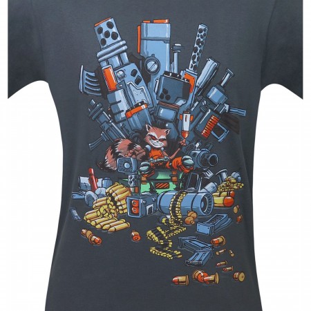 GOTG Rocket Raccoon Fully Loaded Bio T-Shirt