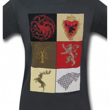 Game of Thrones House Cards T-Shirt