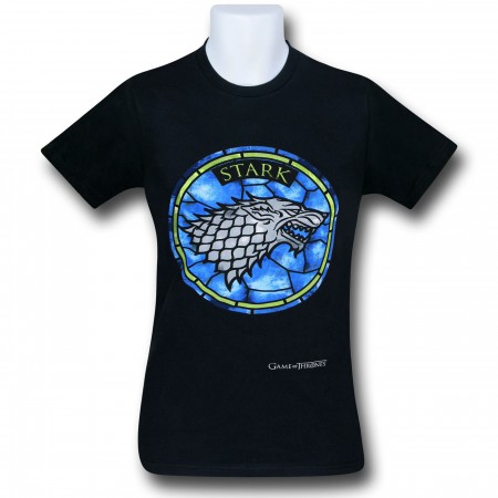 Game Of Thrones Stark Stained Glass T-Shirt